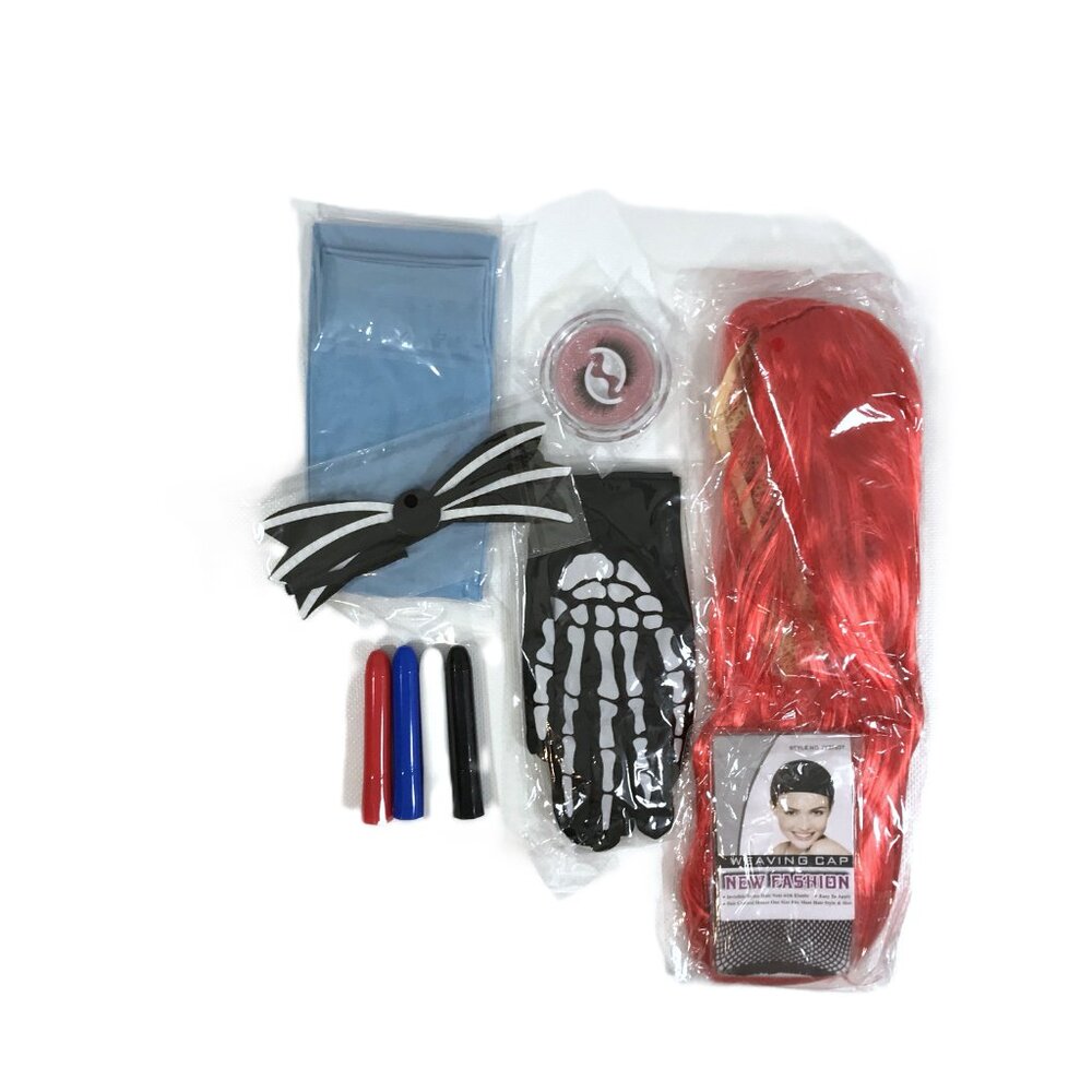 9 Piece Halloween Cosplay Costume Set